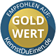 Goldwert-Siegel: empfohlen auf KennstDuEinen.de
