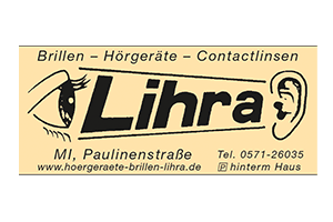Logo Lihra Hörgeräte, Brillen, Kontaktlinsen GmbH 